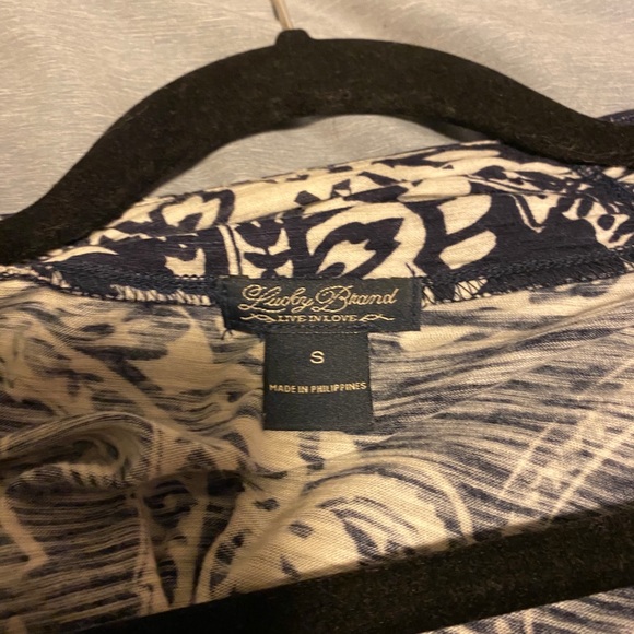 Women’s Lucky Brand Printed Knit Coverup - Picture 2 of 2